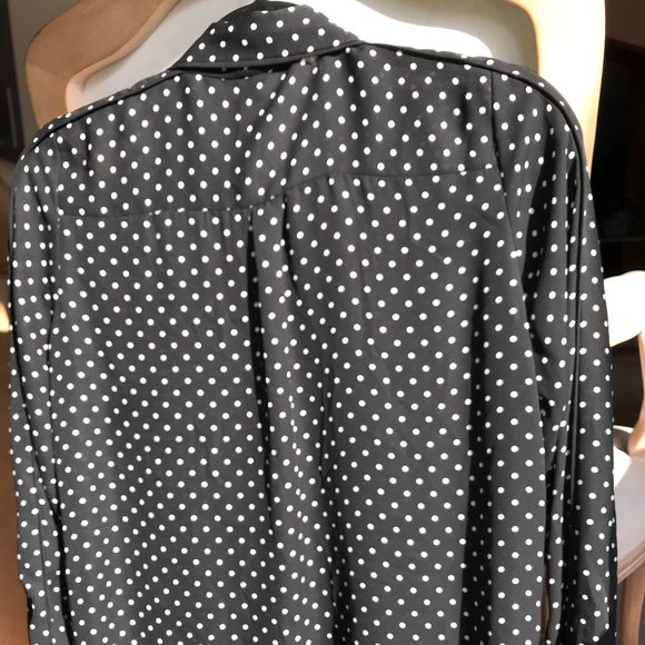 Who What Wear, Ebony Polka Dot, Sz XS, Blk, NWT! - Picture 7 of 13